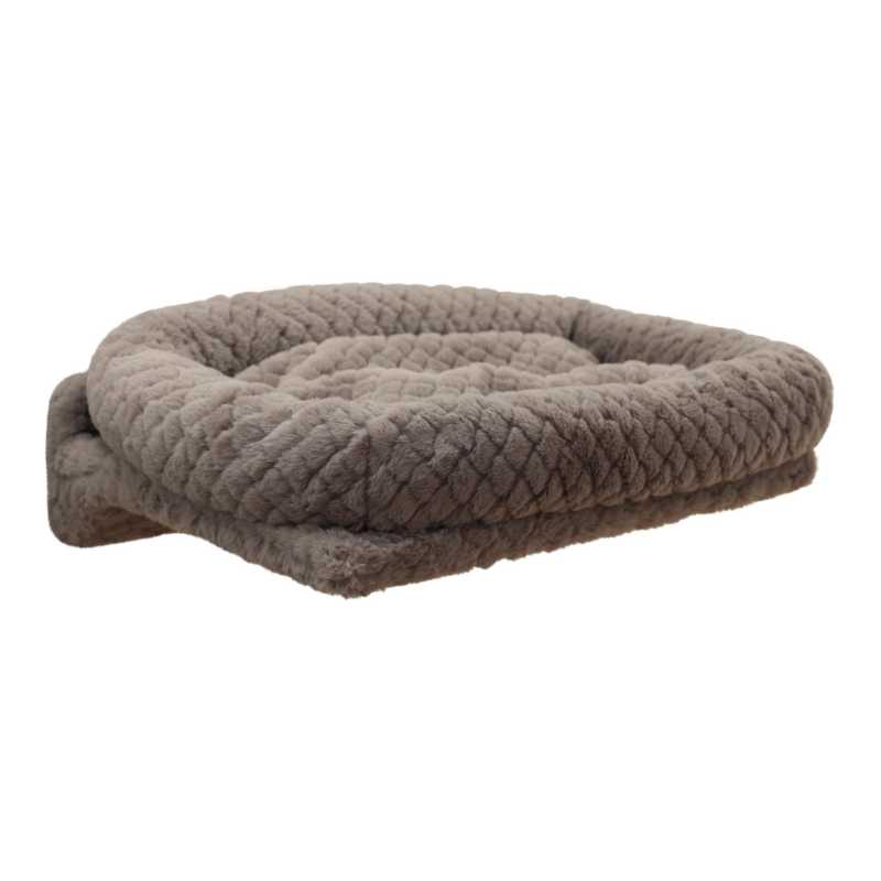 Kletterwand Monte Alpi für Katzen, 4-teilig - Katzenkletterwend mit Katzenbett und Kratzstamm, beliebig erweiterbar, bis 10 kg Kletterwand Monte Alpi für Katzen, 4-teilig - Katzenkletterwend mit Katzenbett und Kratzstamm, beliebig erweiterbar, bis 10 kg